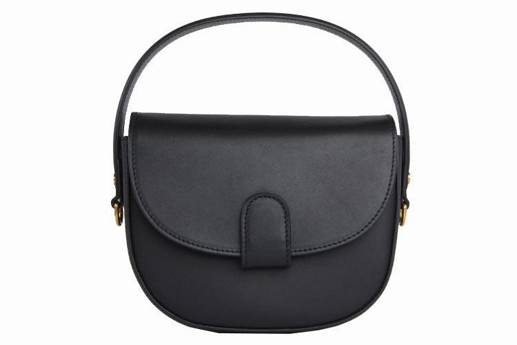 Stylish LEATHER WOMEN Saddle Handbag SHOULDER BAG Crossbody Purse FOR WOMEN Functional Essential