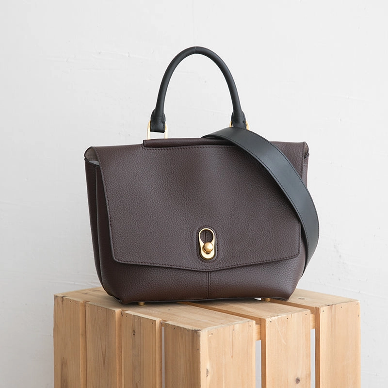 Minimal Essential Crossbody Wear Stylish Leather Womens Handbag Work Bag Work Purse Shoulder Bag for Women