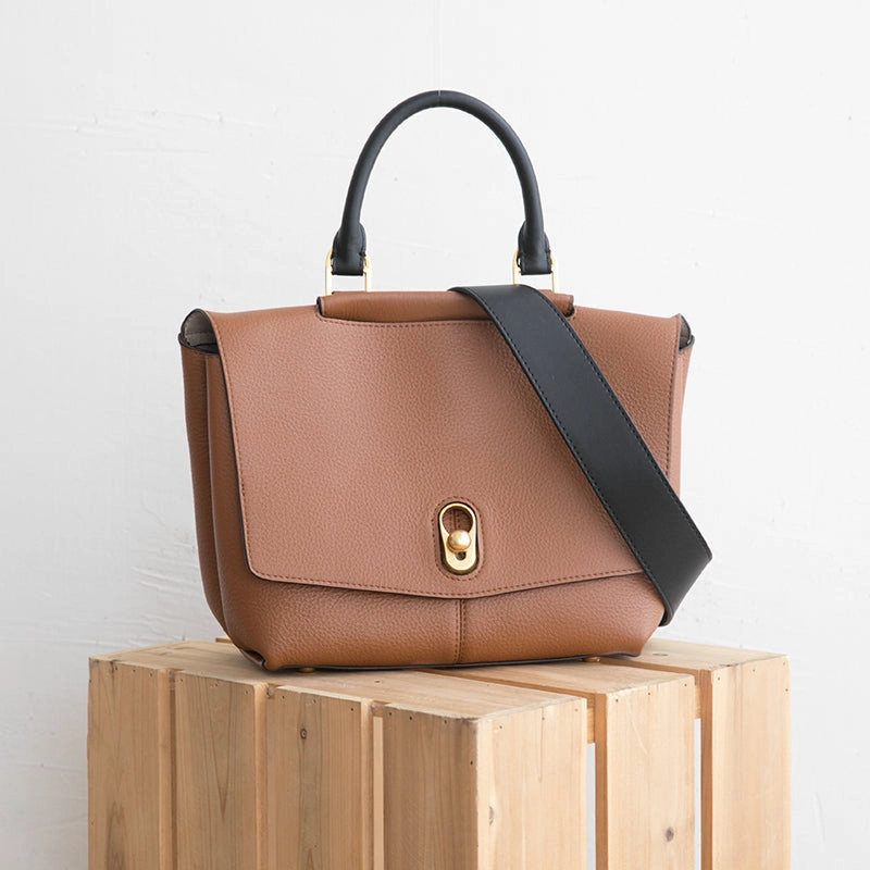 Stylish Leather Womens Handbag Work Bag Work Purse Shoulder Bag for Women Adjustable buckle Trendy Urban