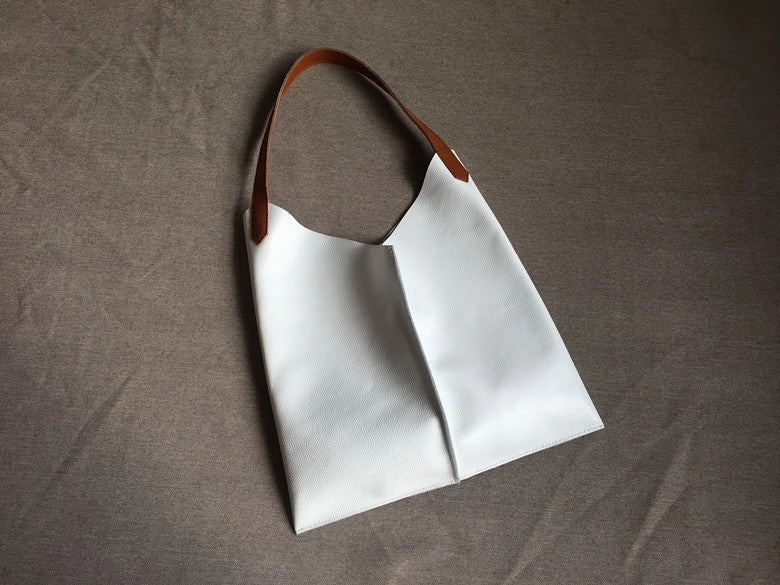 Practical Look Stylish Unique Womens White Leather Tote Bag Purse Black Shoulder Bag Handbag Green Tote Purse For Women