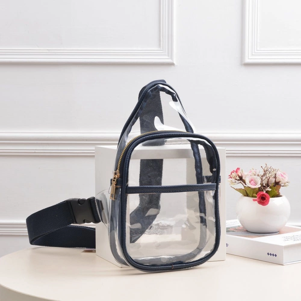 TG10420 Kathleen Slim Size Clear Sling Bag Refined Look Quality craftsmanship