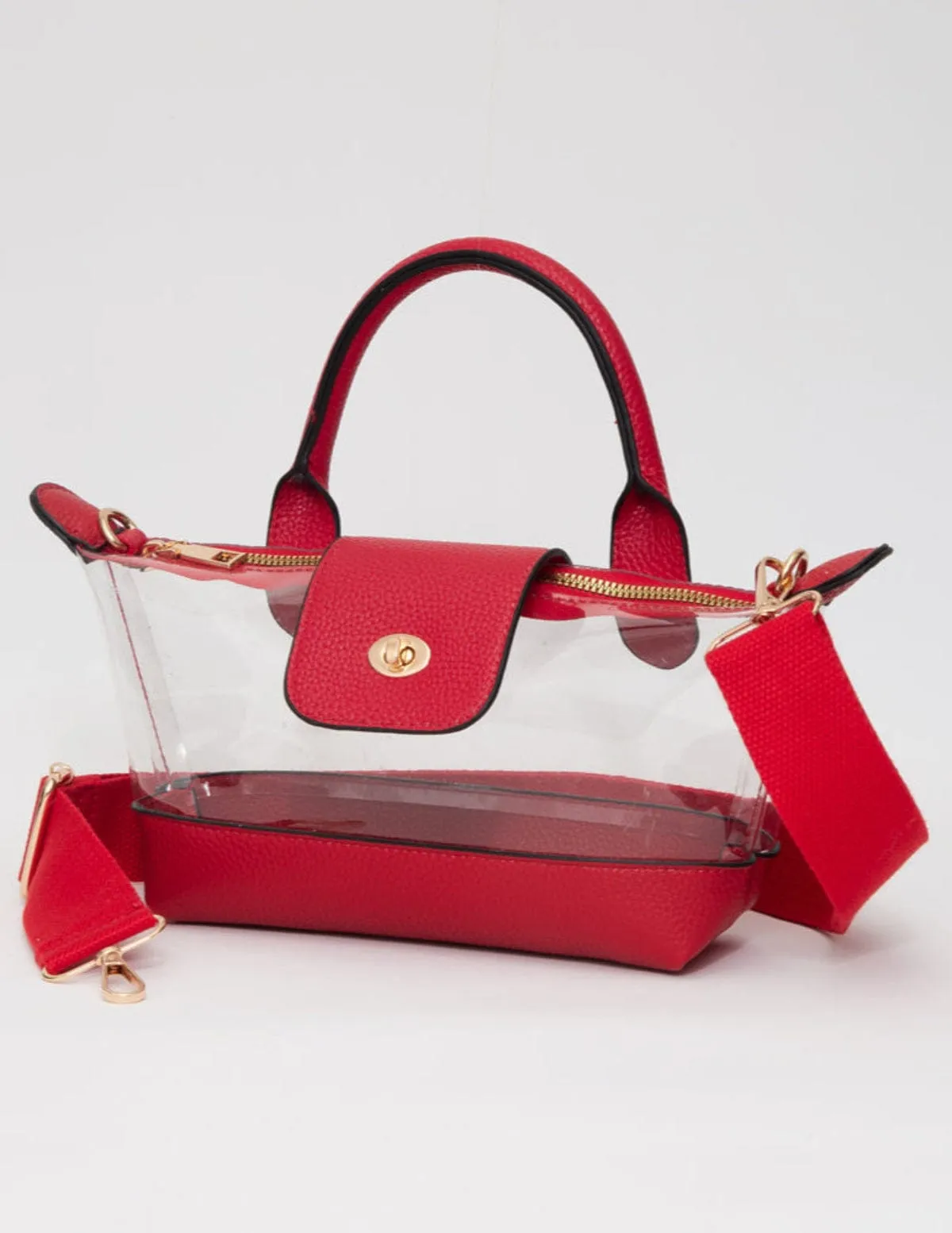 TG10701 Stella Clear Mini Satchel/Crossbody Bag Comfort Carry Gear Quality craftsmanship