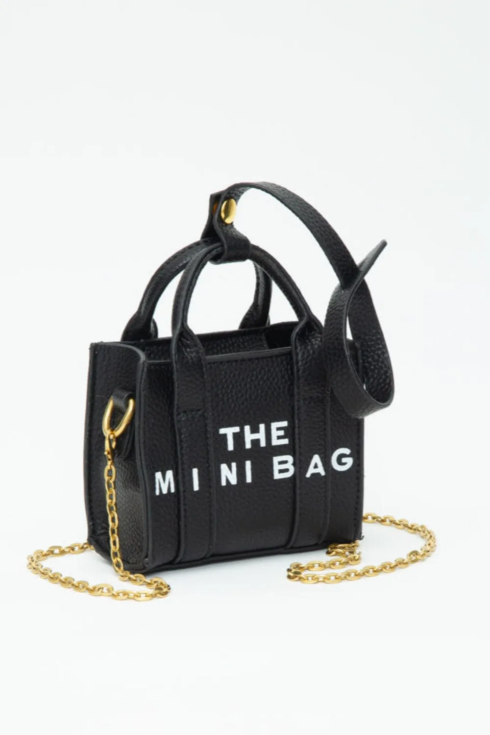 TG10727 The Mini Tote Bag/Crossbody With Chain Strap The perfect balance of form and function Timeless Charm