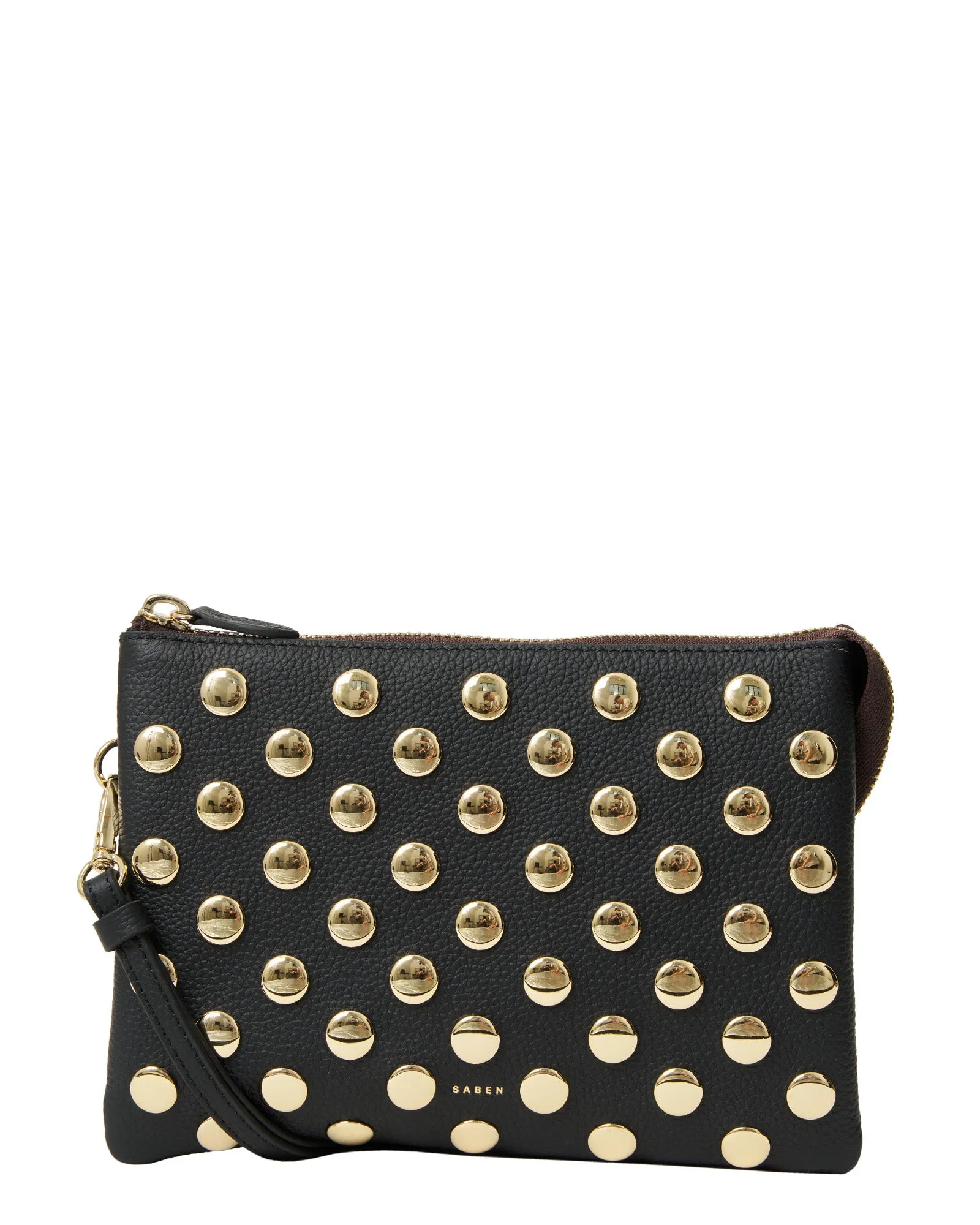 detailed craft Occasion Wear Tilly's Big Sis Crossbody Black   Gold Stud
