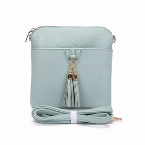 Everyday Luxury Trendy Accessory Crossbody Messenger - Mint