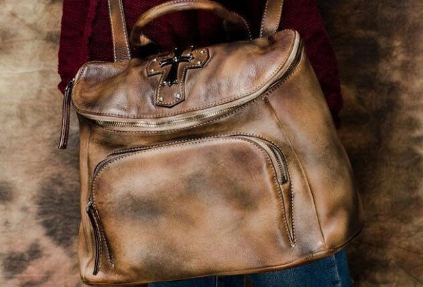 Handmade Leather handbag purse shoulder bag for women leather shopper bag Urban Aesthetic