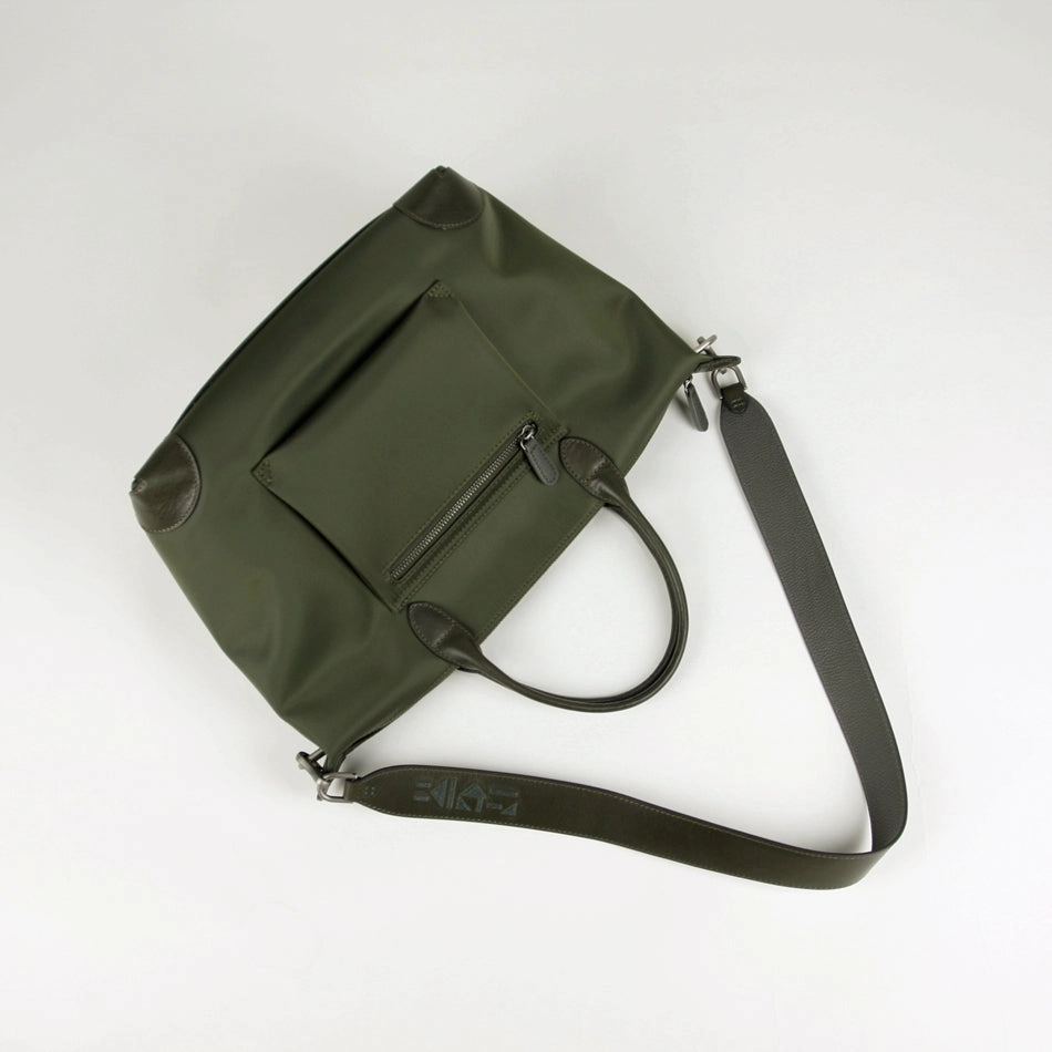 Navy Blue Womens Nylon Shoulder Tote Blue Womens Nylon Shoulder Tote Nylon Handbag Shoulder Purse for Ladies Timeless elegance Modern Minimalist