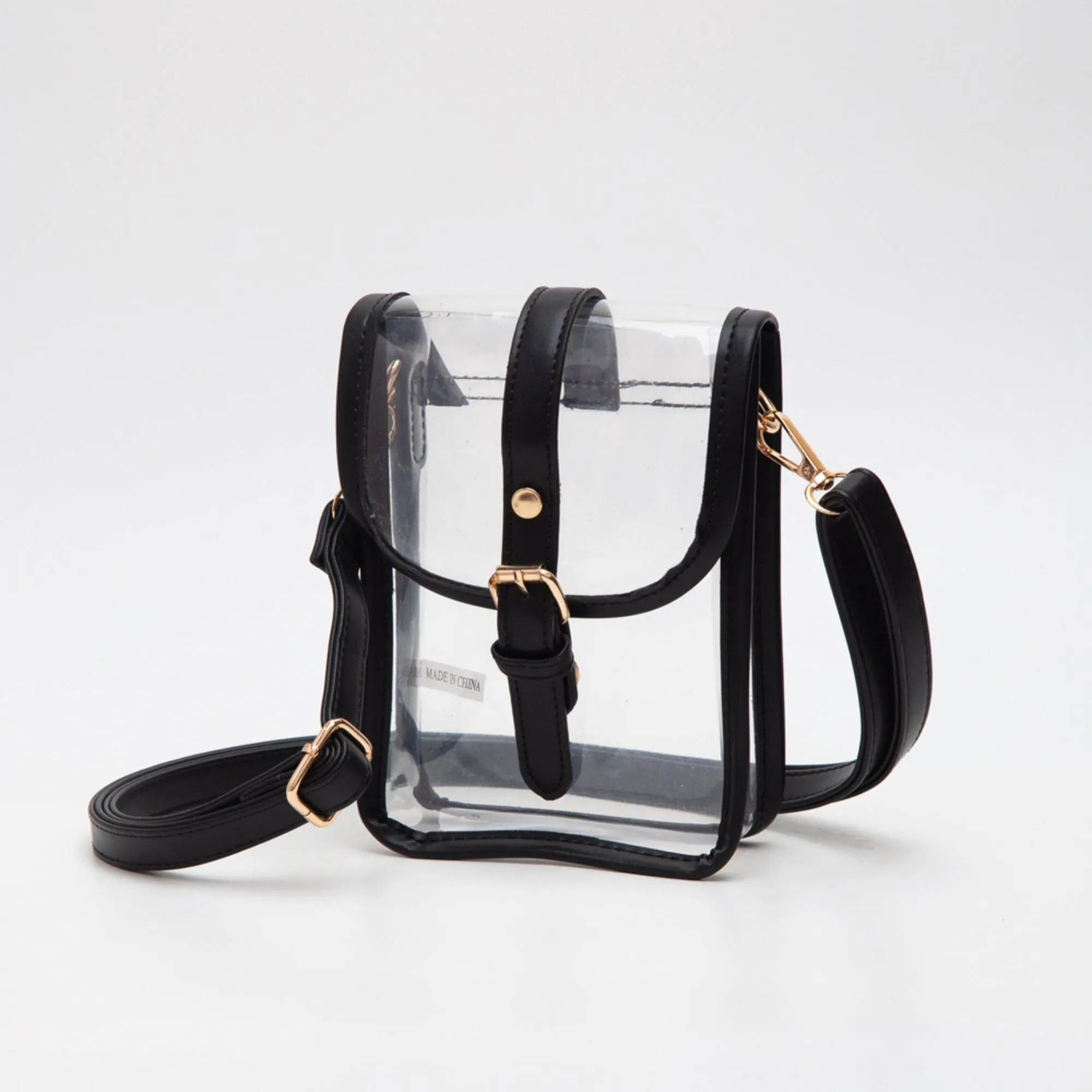 TG10608 Game Day Clear Buckle Strap Mini Crossbody Bag Ideal for anyone seeking a practical yet stylish solution Compact Urban Design