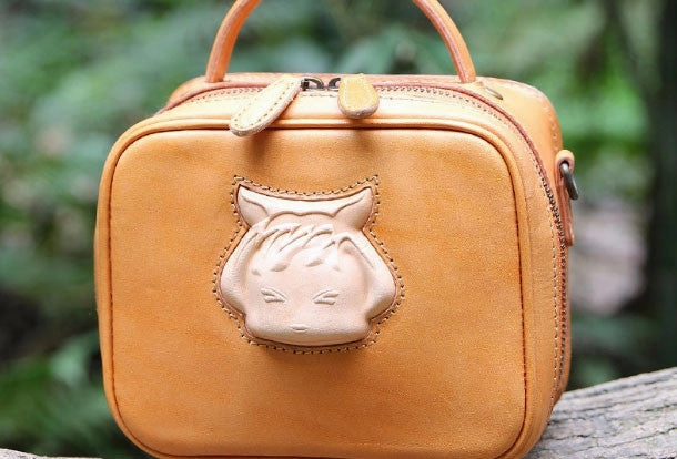 Handmade handbag purse leather crossbody bag purse shoulder bag for women Urban Travel Weekend Bag