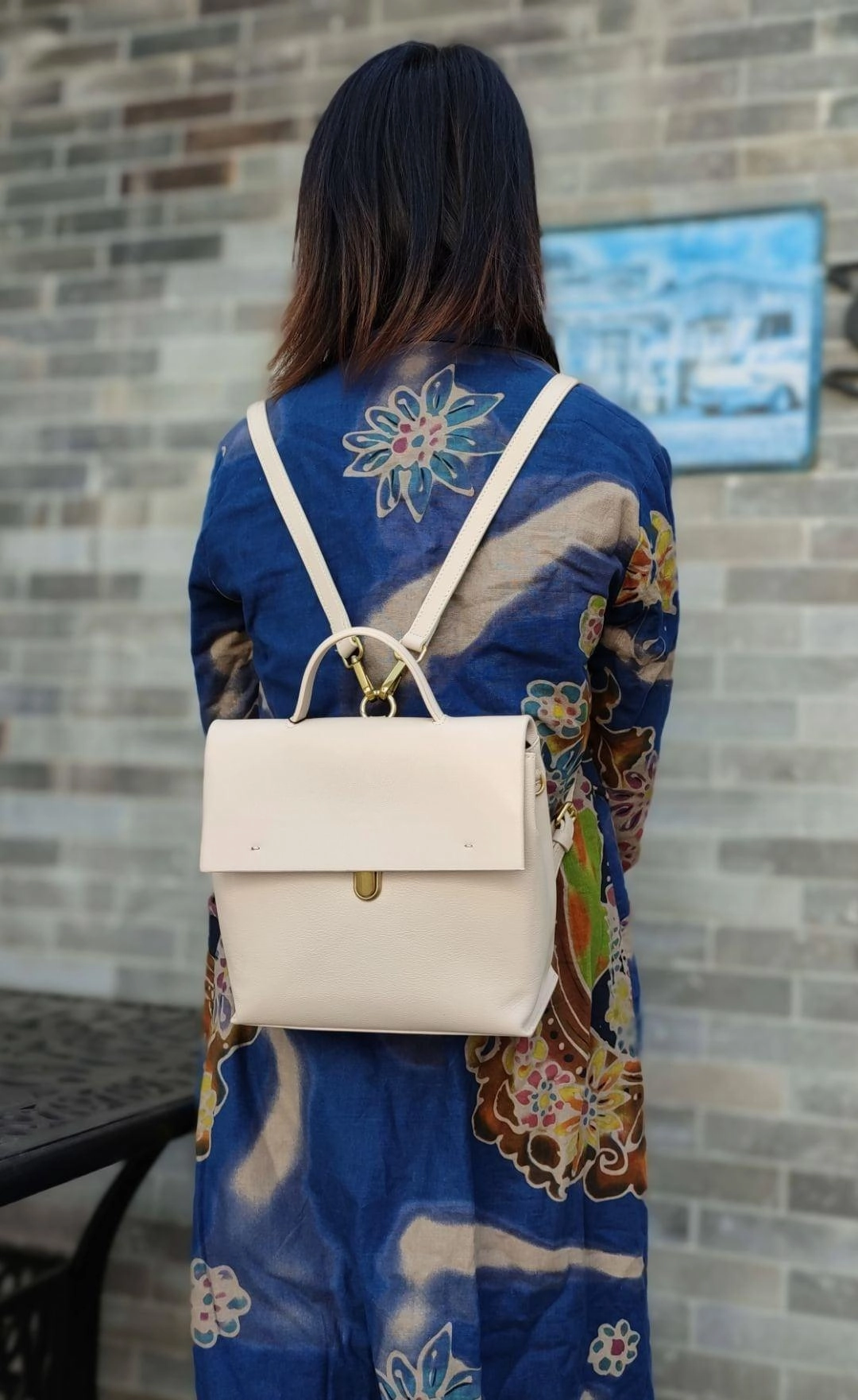 Versatile Leather Backpack Women, Shoulder Bag 3 in 1, Convertible Backpack, Handcrafted Shoulder Bag, College Crossbody, Leather Rucksack Camping equipment