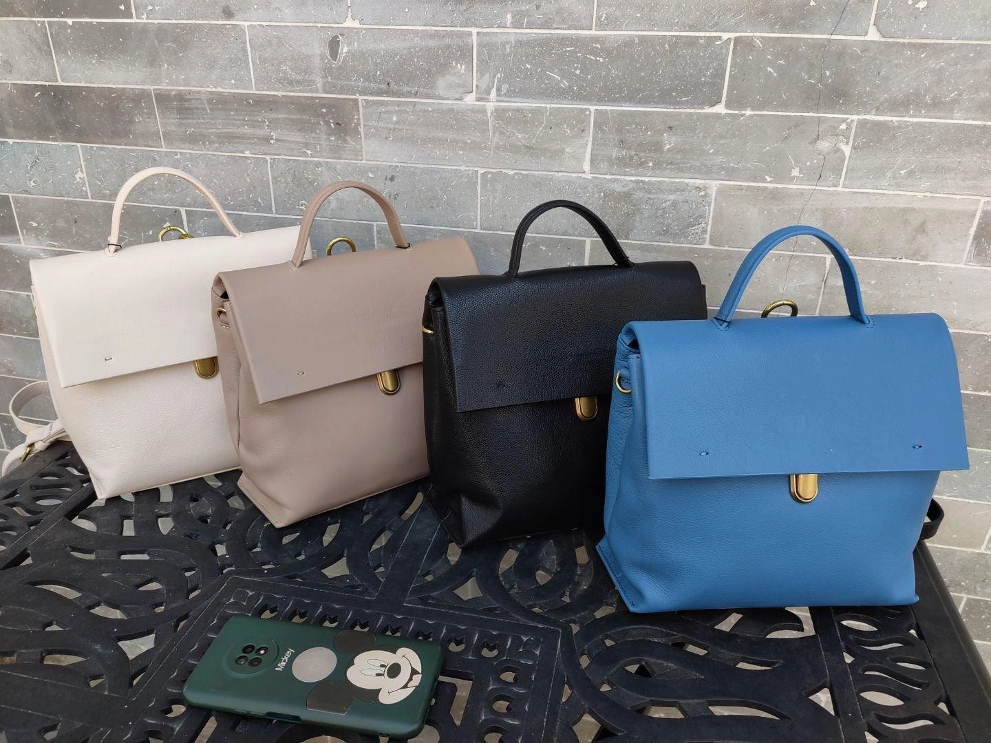 Versatile Leather Backpack Women, Shoulder Bag 3 in 1, Convertible Backpack, Handcrafted Shoulder Bag, College Crossbody, Leather Rucksack Modern Look Work Ready