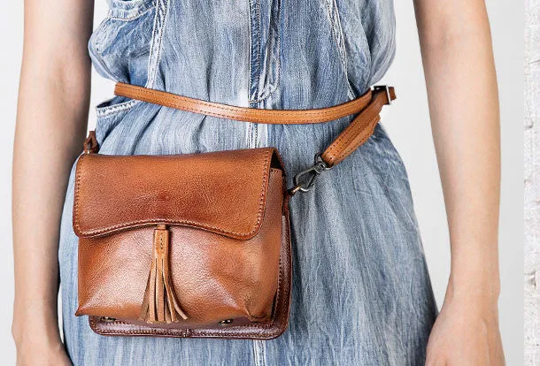 Versatile Design Handmade vintage purse leather crossbody bag purse shoulder bag for women