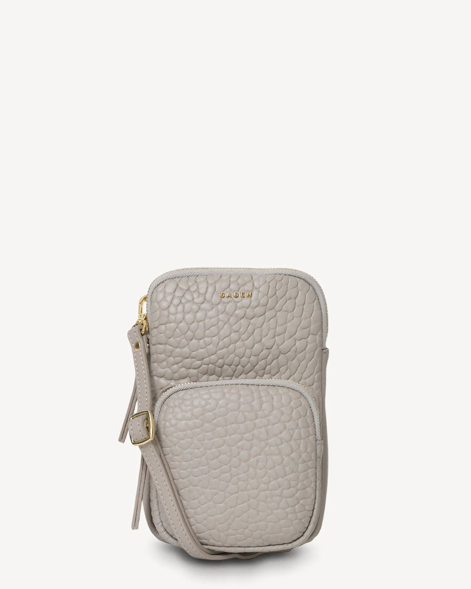 Sturdy strap that provides comfortable wear for extended periods Practical Everyday Style Nikko Phone Sling