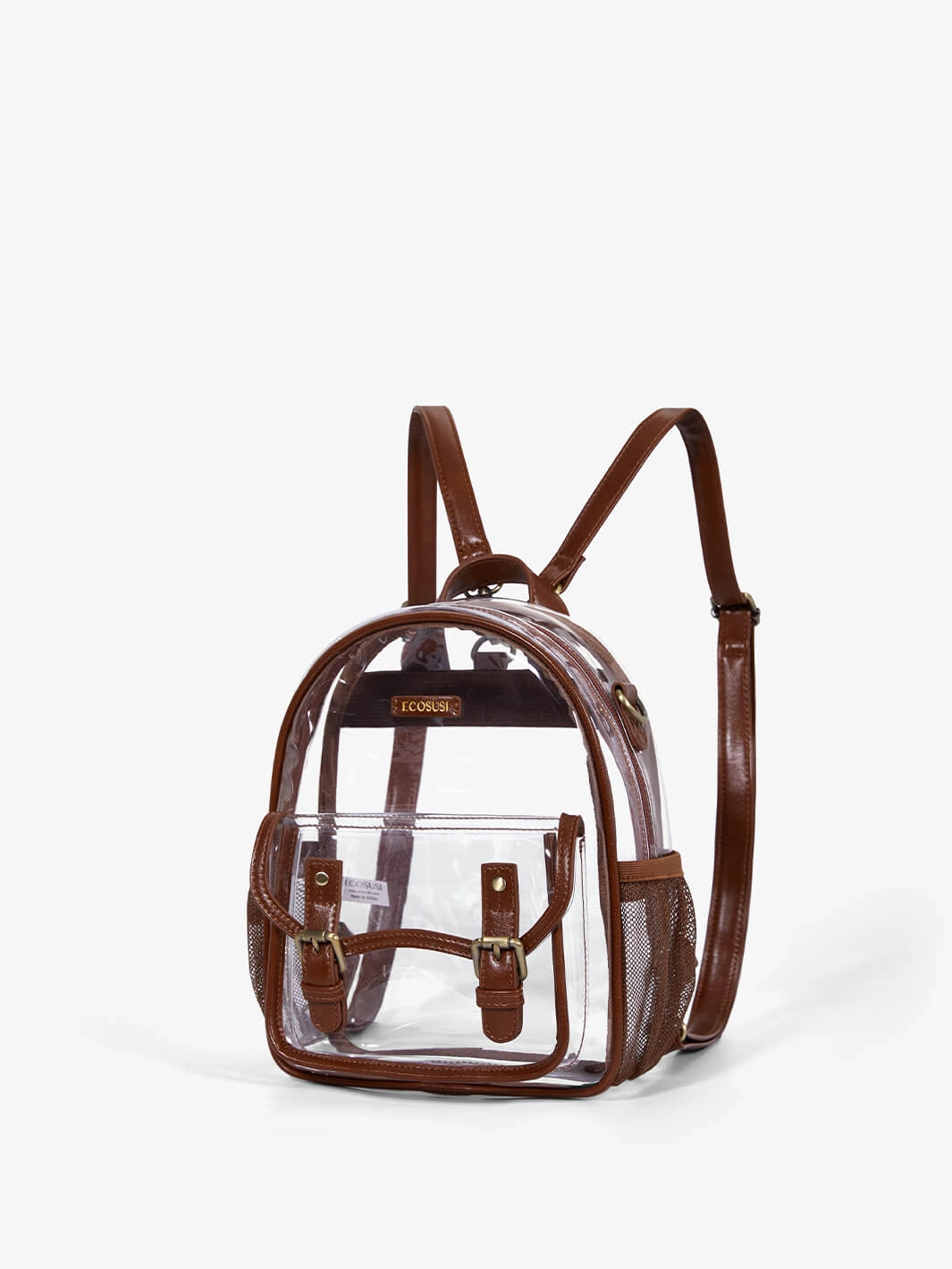 Durable Simplicity Modern Comfort Lila's Clear Mini Backpacks - Stadium Aproved