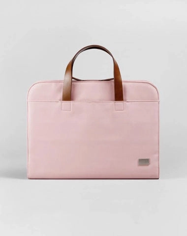 Functional Luxury Fashion Oxford Cloth PVC Women Pink Briefcase Business Computer Handbag For Women