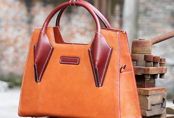 Handmade handbag purse leather crossbody bag purse shoulder bag for women On The Move