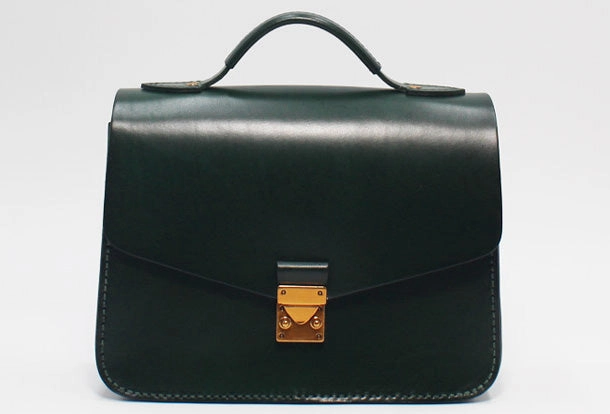 Everyday Use Handmade Leather Handbag Round Purse Crossbody Shoulder Bag for Girl Women Lady