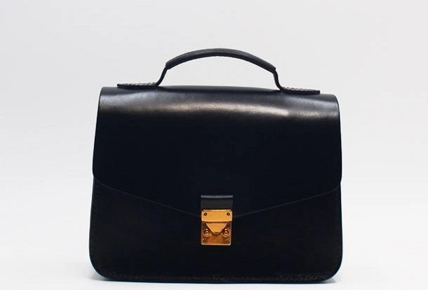 Lightweight Design Business Ready Handmade Leather Handbag Round Purse Crossbody Shoulder Bag for Girl Women Lady