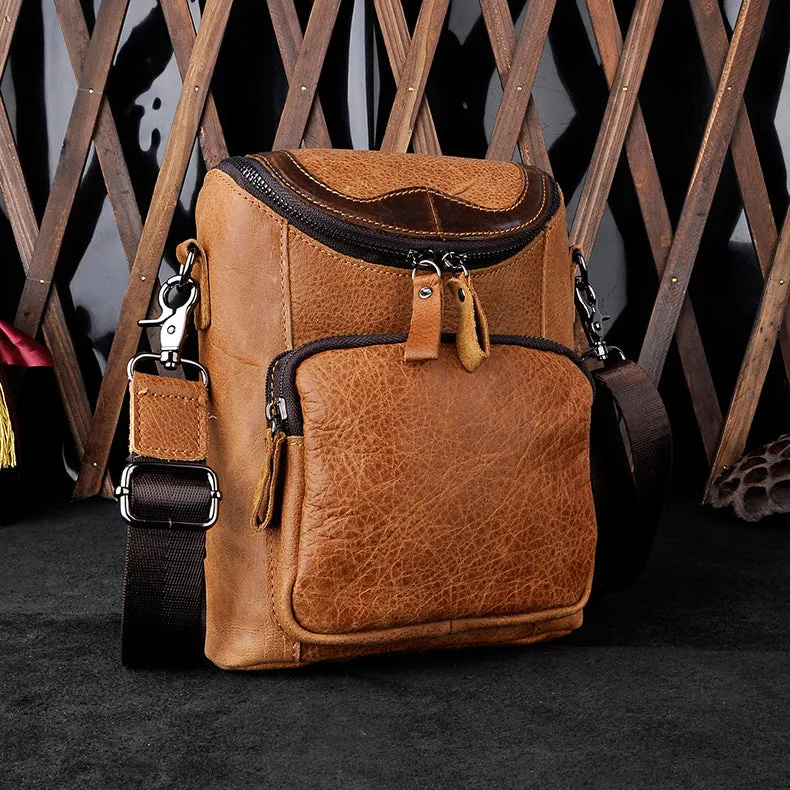 Leather Belt Pouch for Men Waist Bag BELT BAG Shoulder Bag For Men Soft Surface Durable Finish
