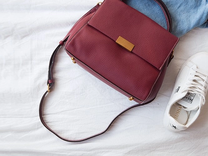 All-Occasion Bag Leather Womens Stylish Work Handbag Crossbody Purse Shoulder Bag for Women