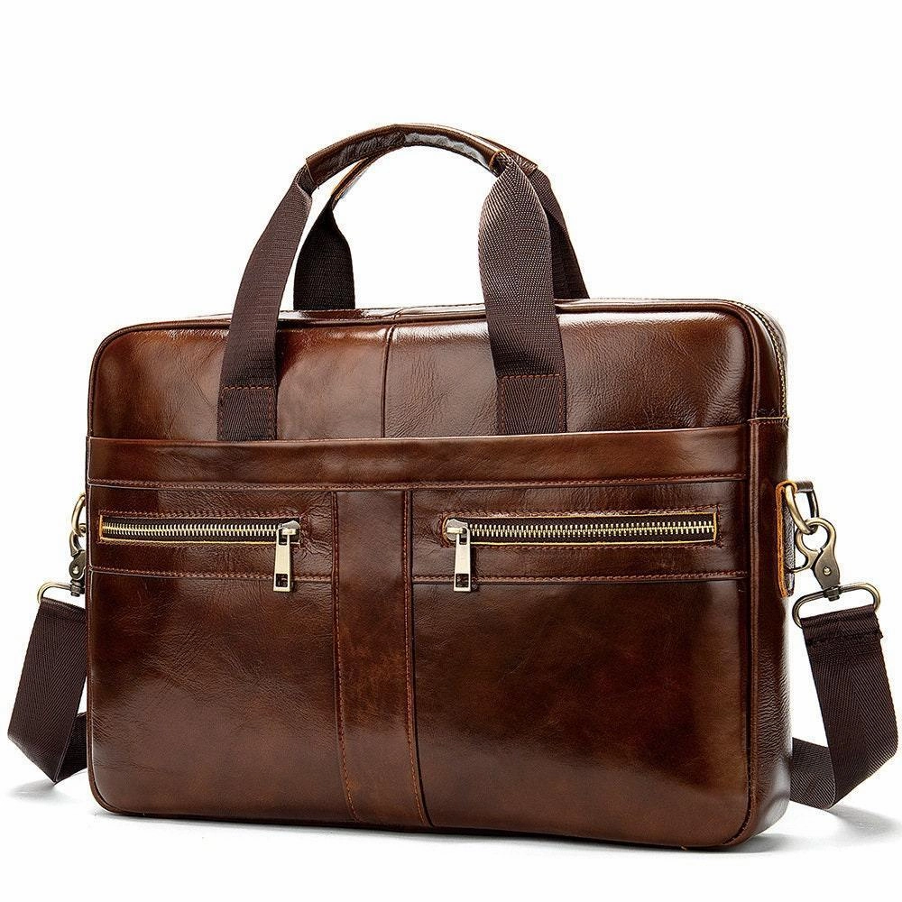 Comfort Gear Leather shoulder Bag, Laptop bag, Leather suitcase, Everyday unisex college Office Bag, women and men handbag, available in 3 colours !