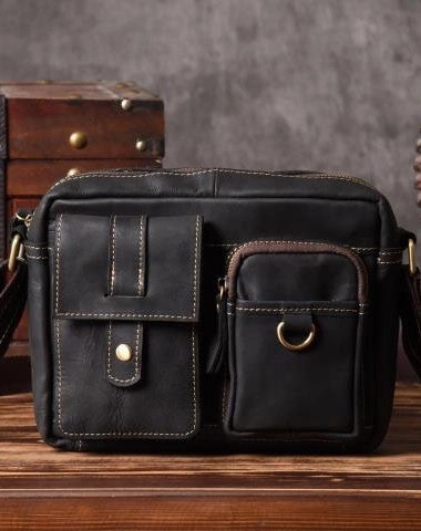 Soft Texture Trendy Gear Handmade leather men Briefcase messenger vintage shoulder laptop bag vintage bag