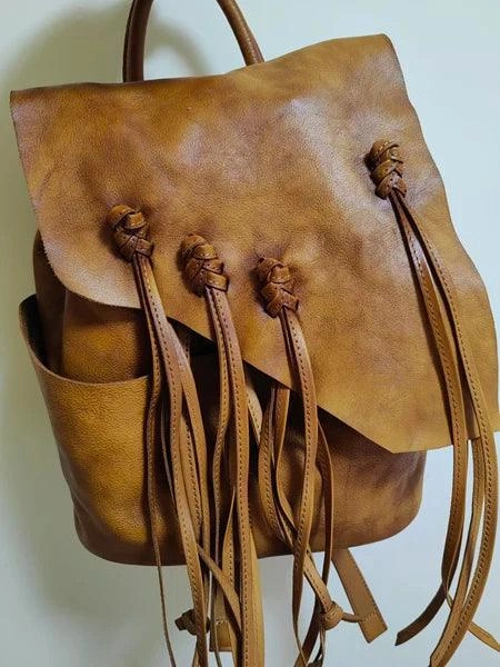 Ultimate Travel Solution Large leather backpack,  Handcrafted leather bag, Women Vintage School bag,Full Grain Leather Everyday Backpack, Special Gift for Her