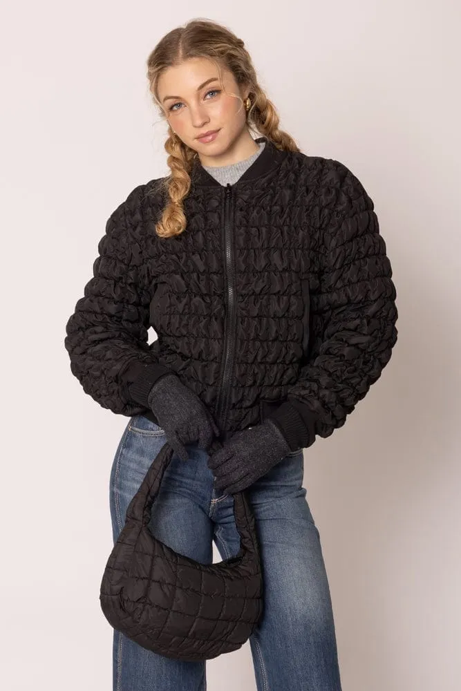Modern Utility QBS320124 Nelly Small Quilted Puffer Tote Bag
