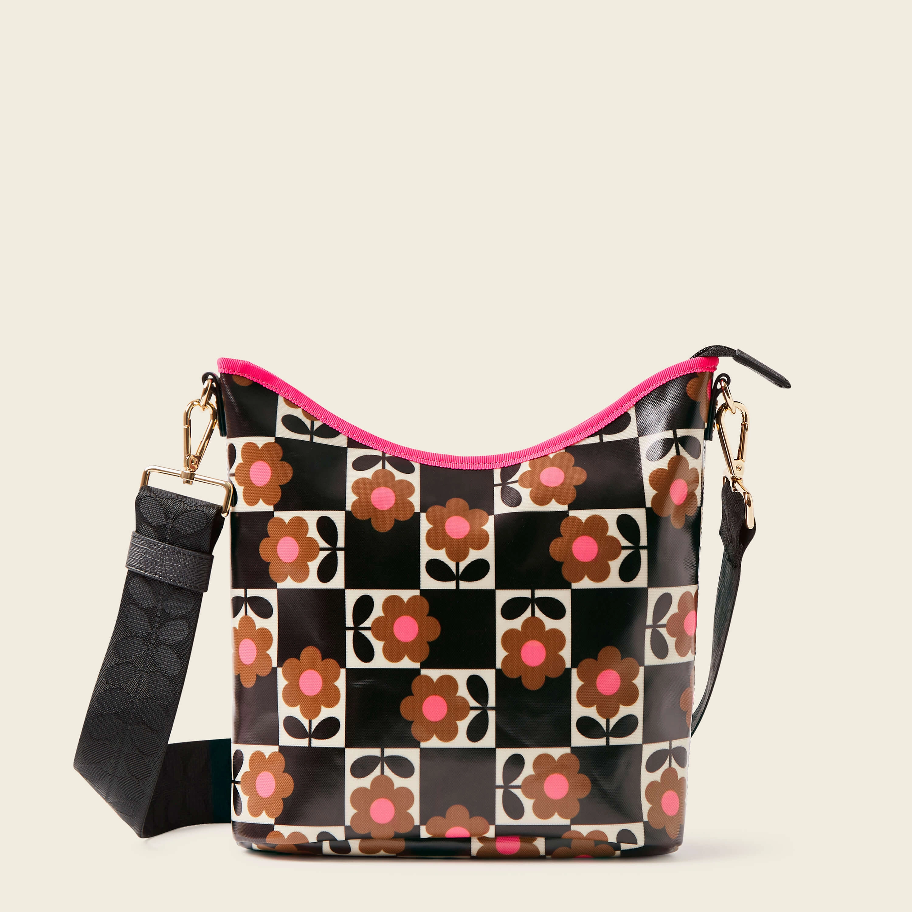 Cross Carry Crossbody - Flower Pot Chestnut Functional Piece