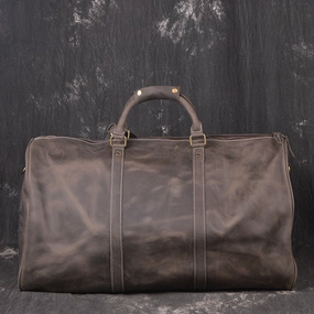 Water Resistant Tech Commute Vintage Leather Mens Large Weekender Bag Travel Bag Duffle Bag