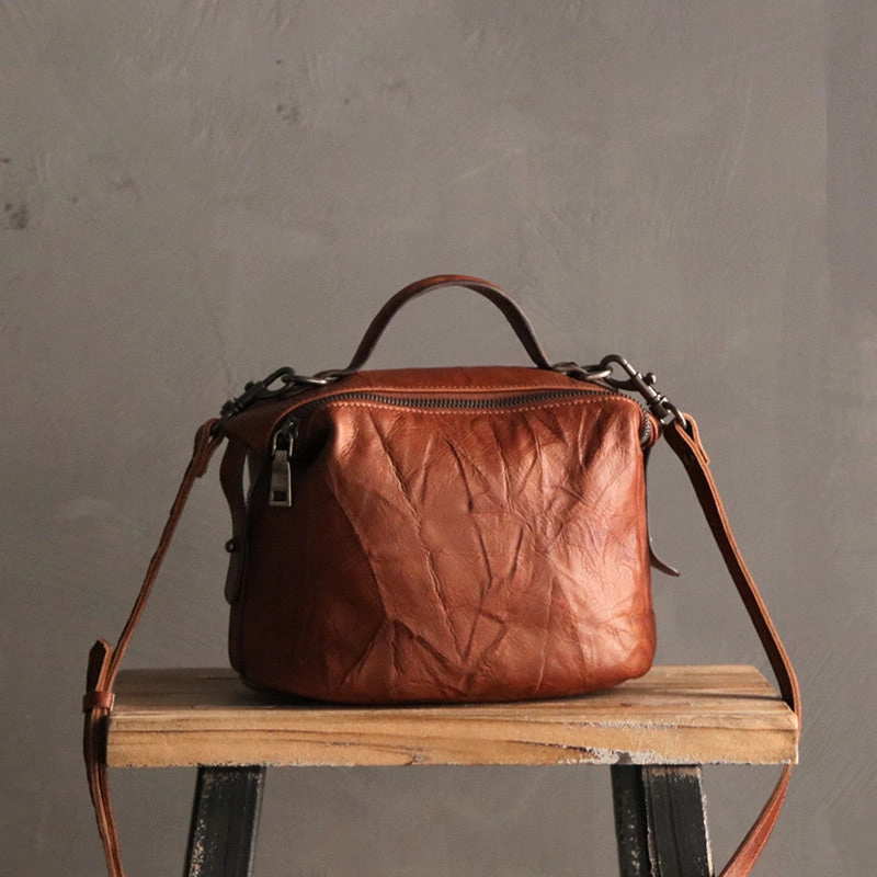 Chic Proportion Vintage LEATHER WOMEN Handbag Purse SHOULDER BAG Purses FOR WOMEN