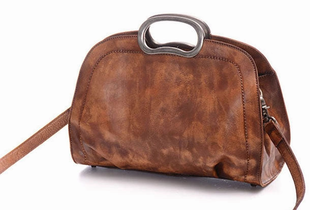 Designer Touch Vintage Womens Leather Handbag Stylish Shoulder Bag Purse For Women
