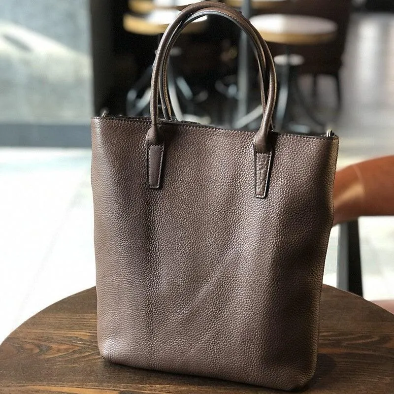 Functional Style Full Grain Leather Bag Vintage, Women's Light Soft Bags,Leather Crossbody Bags, Leather Shoulder Bags, Leather Tote Bag Large, Gift for Her