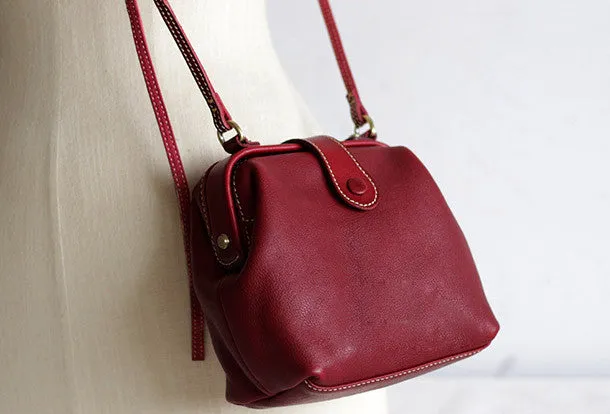 Handmade Leather phone bag for women leather shoulder bag crossbody bag Eco-Friendly Fabric Street Look