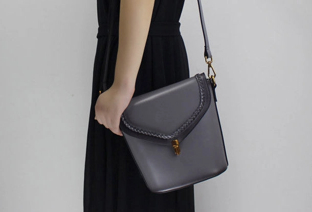 Understated Luxury Day To Day Wear Genuine Leather bucket bag shoulder bag for women leather crossbody bag