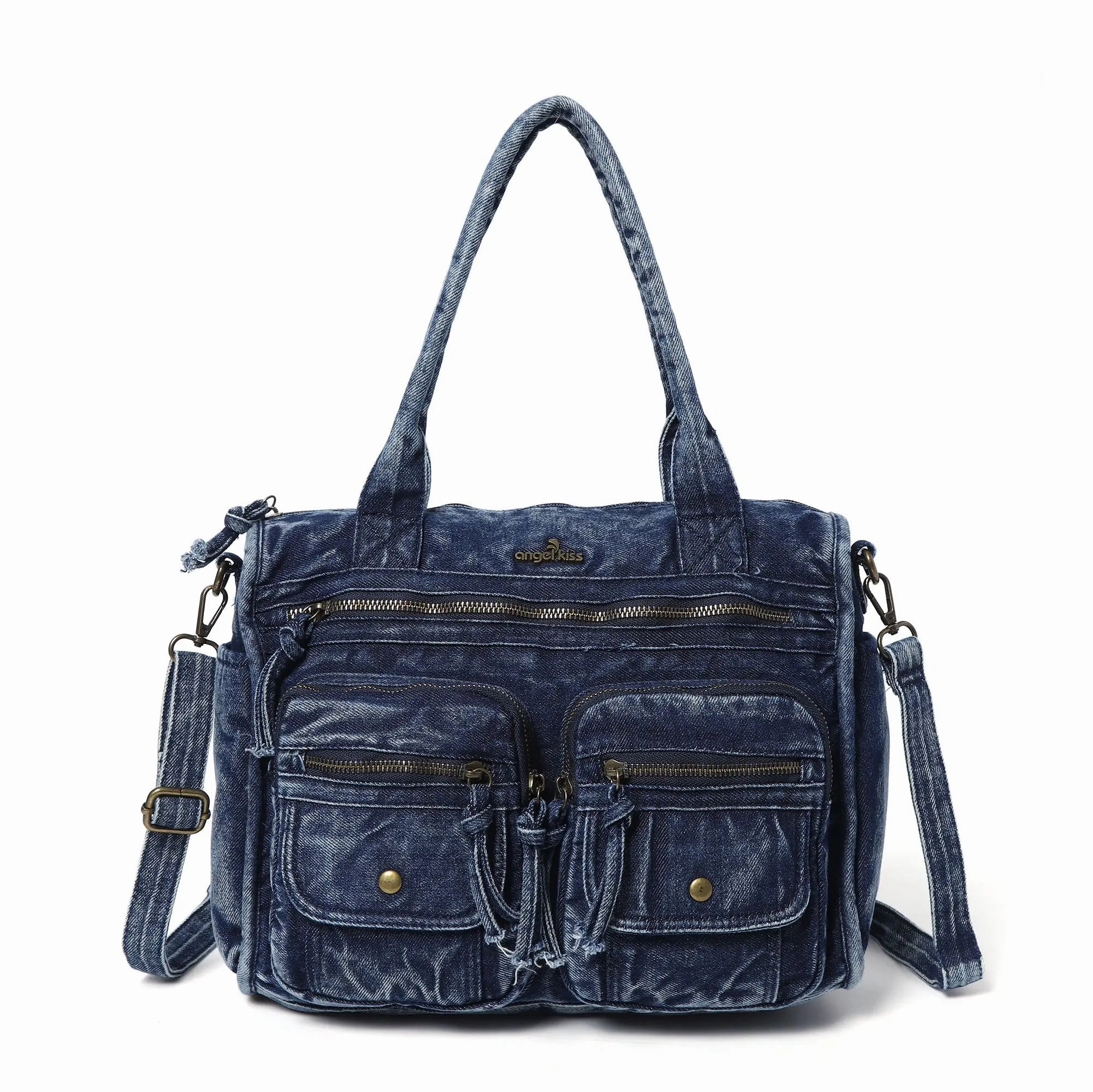 Work Handbag Backpack - PU Leather Laptop Bag for Women Fashion Forward Accessory Minimal Functional Design